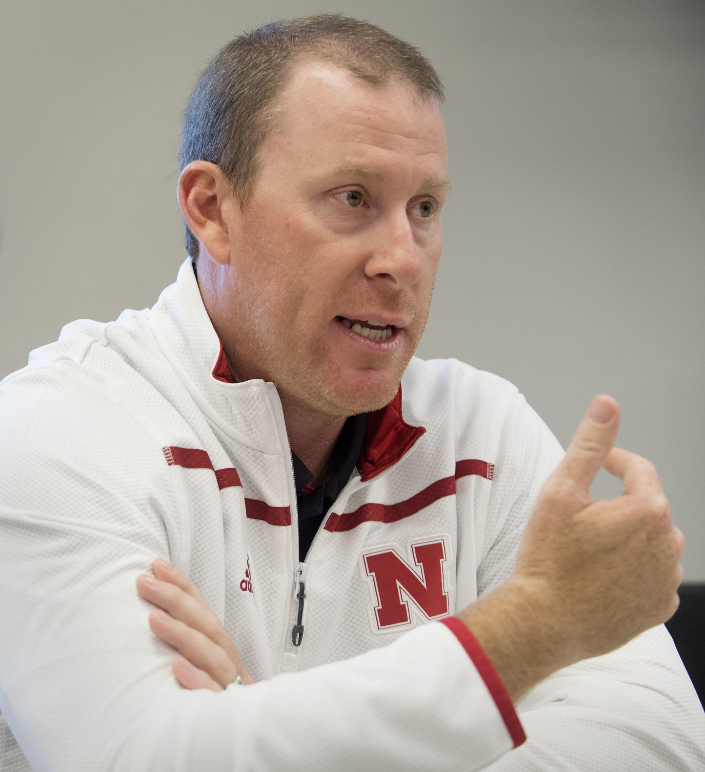 Huskers baseball coach Will Bolt, 6.20